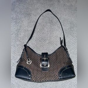 Relic black and brown shoulder bag